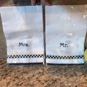 Mackenzie-Childs Mr. & Mrs. Guest Towels